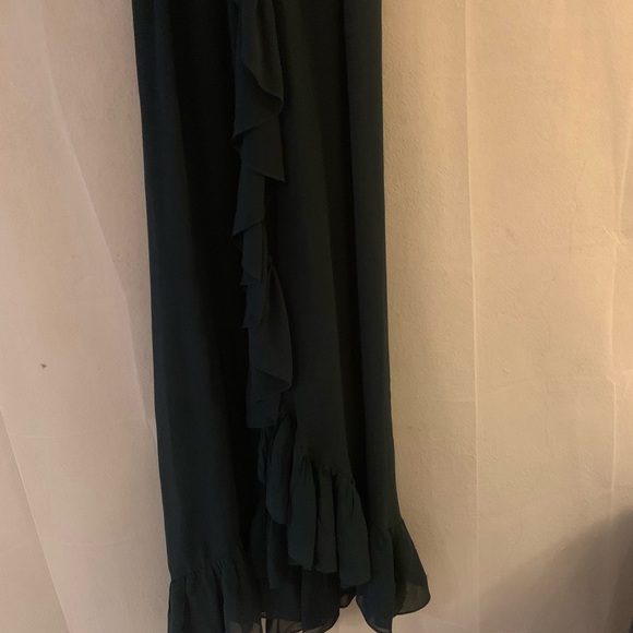 Mes Demoiselles Paris Silk Chiffon Hunter Green - Picture 6 of 7